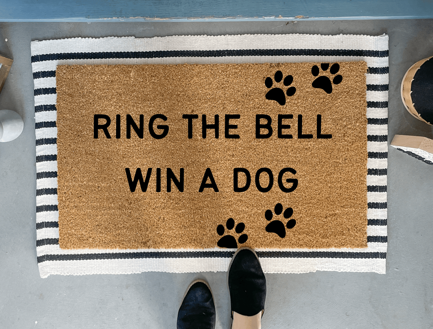 Funny Dog Themed Doormat