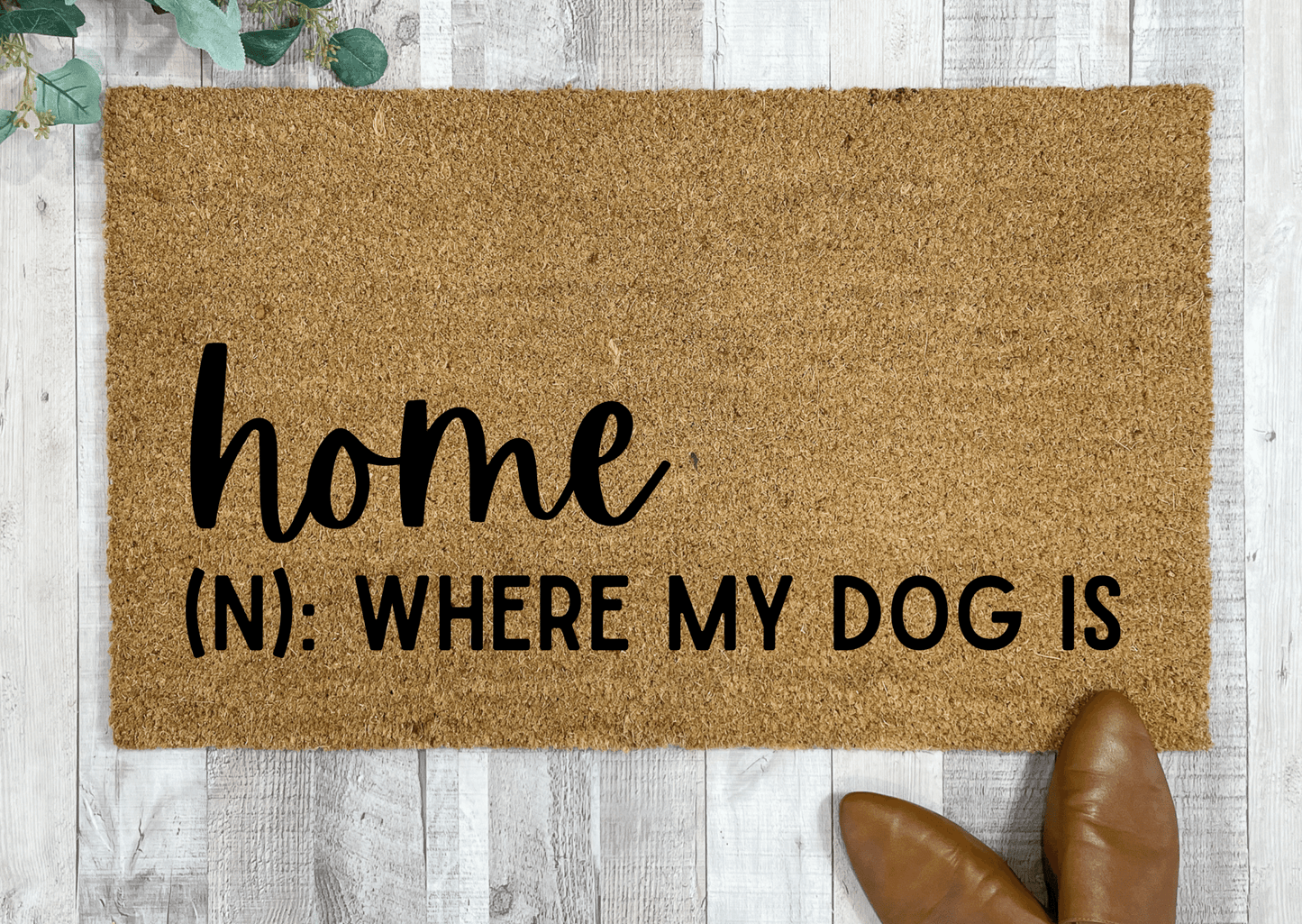 Funny Outdoor Dog Doormat