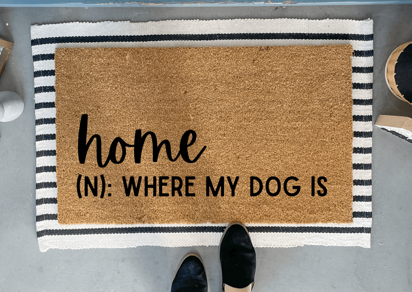 Funny Outdoor Dog Doormat