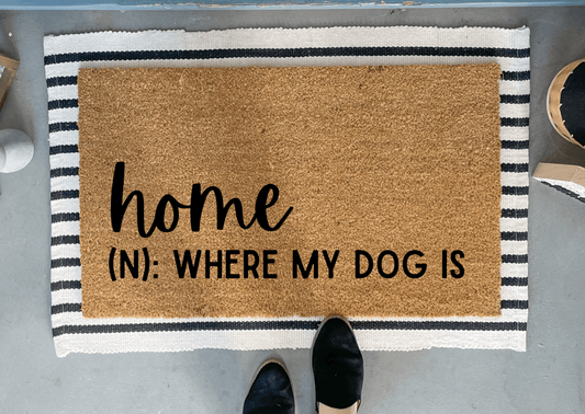 Funny Outdoor Dog Doormat