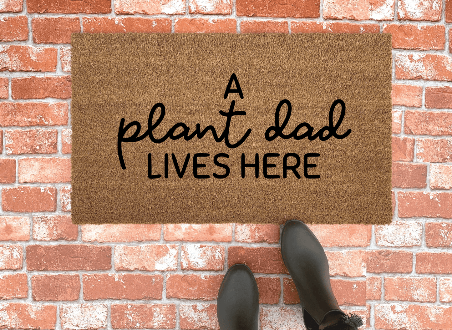 Funny Plant Dad Doormat