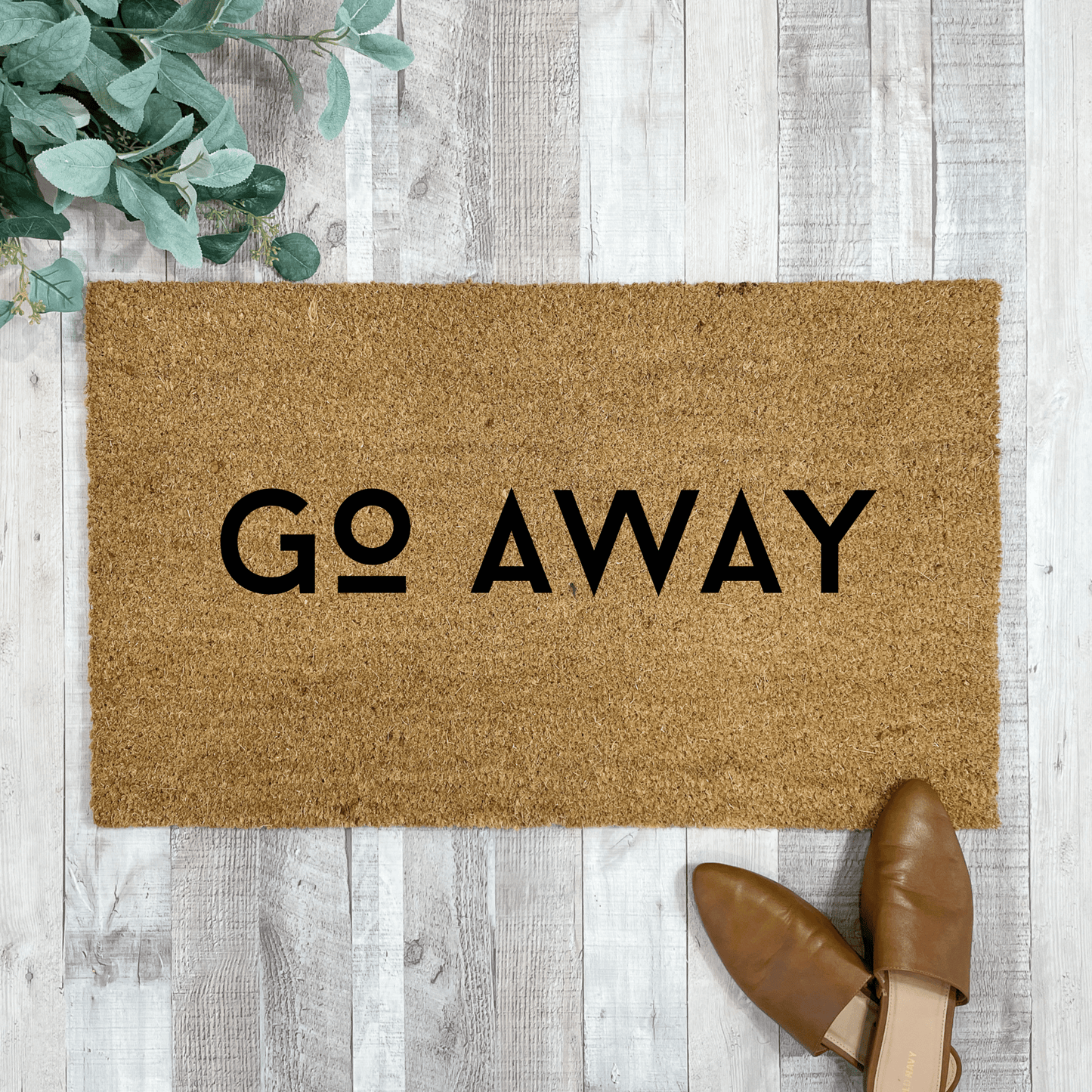 Go Away Doormat