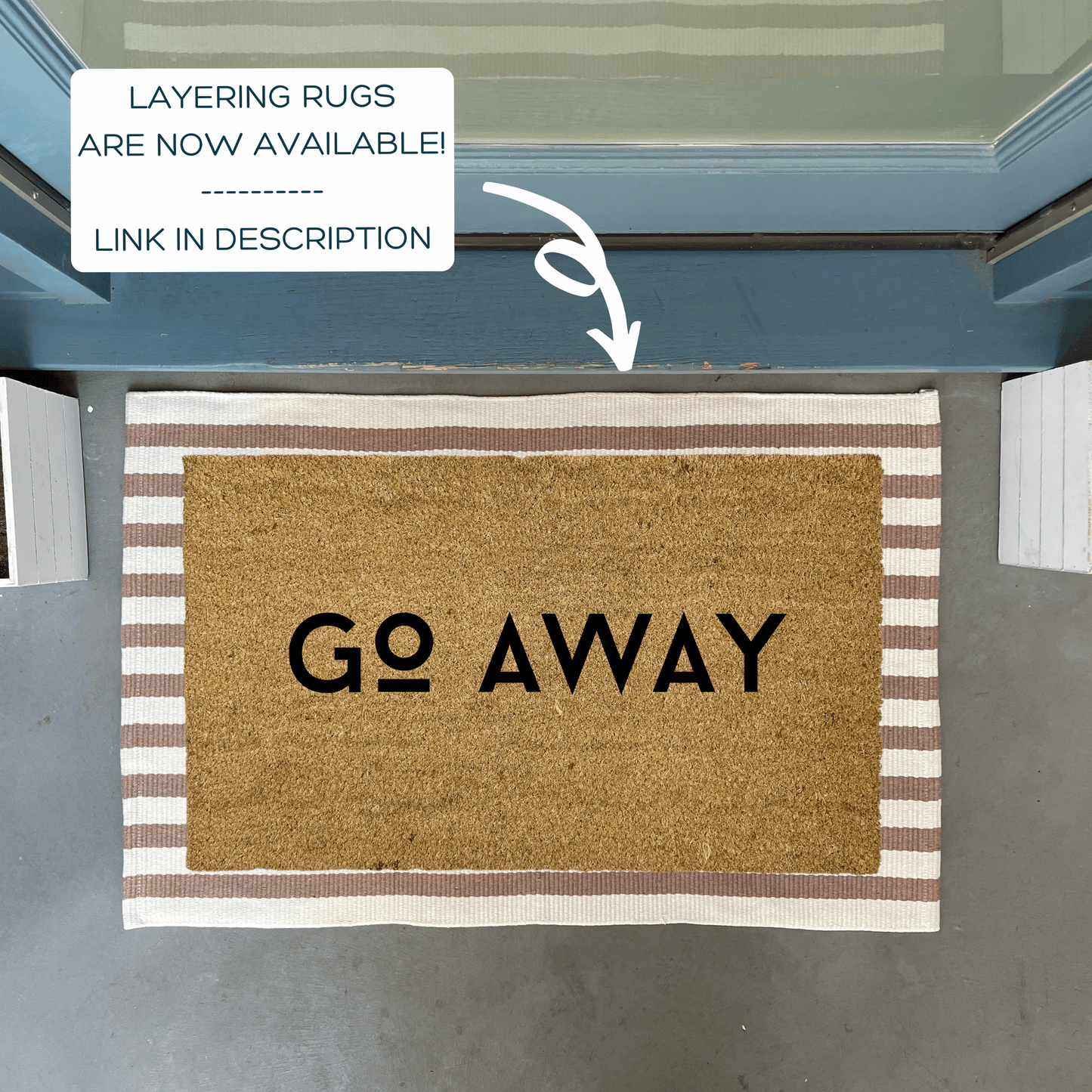Go Away Doormat