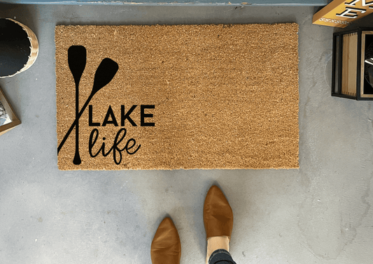 Lake Life Outdoor Doormat