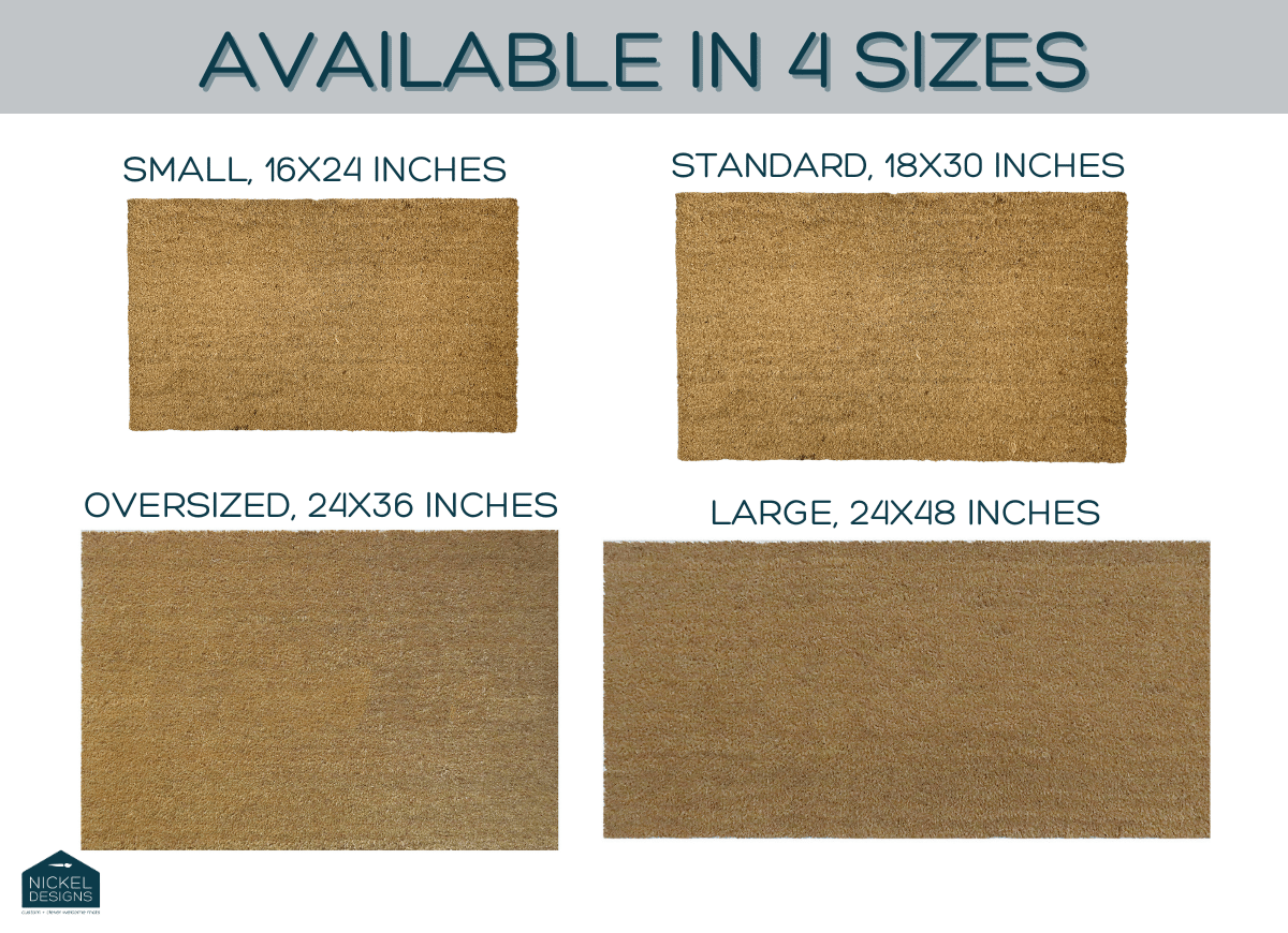 Lucky Shamrock St. Patrick's Day Doormat