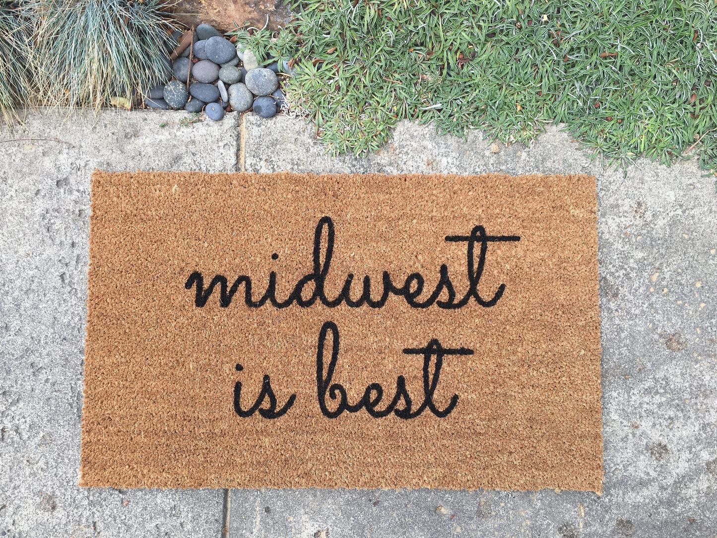 Midwest is Best Funny Doormat