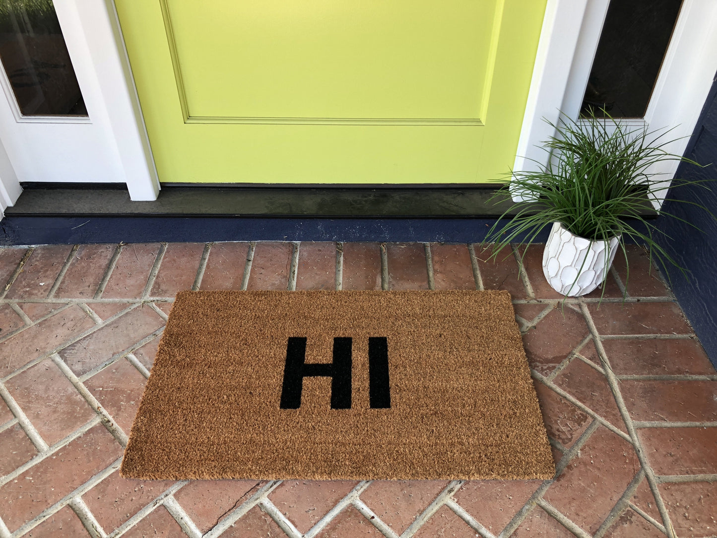 Modern HI Outdoor Doormat