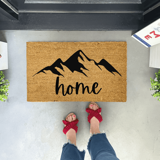 Mountain Doormat, Natural Coir
