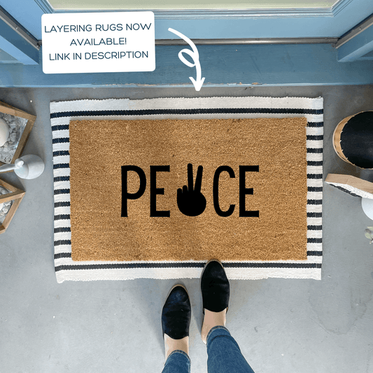 Peace Doormat