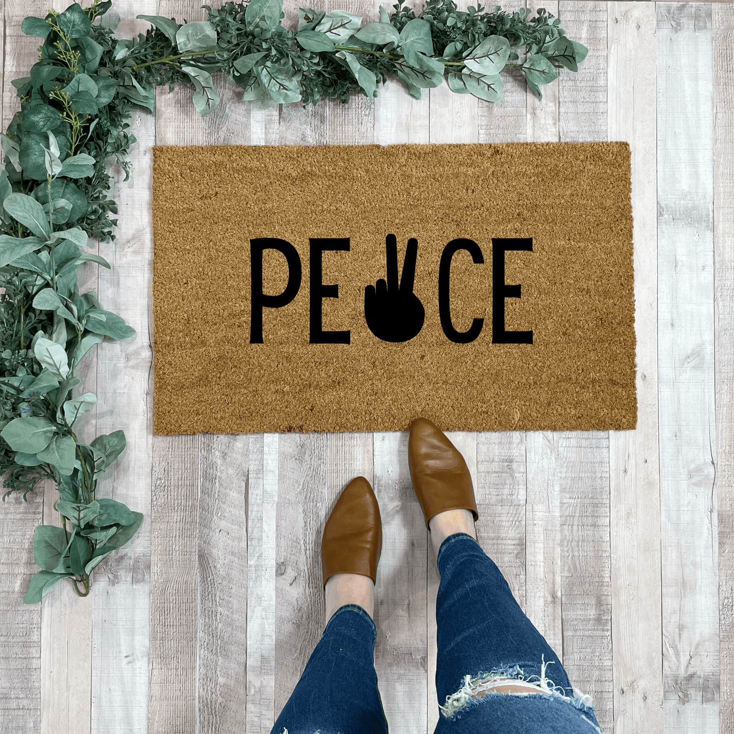 Peace Doormat