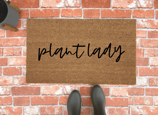 Plant Lady Doormat