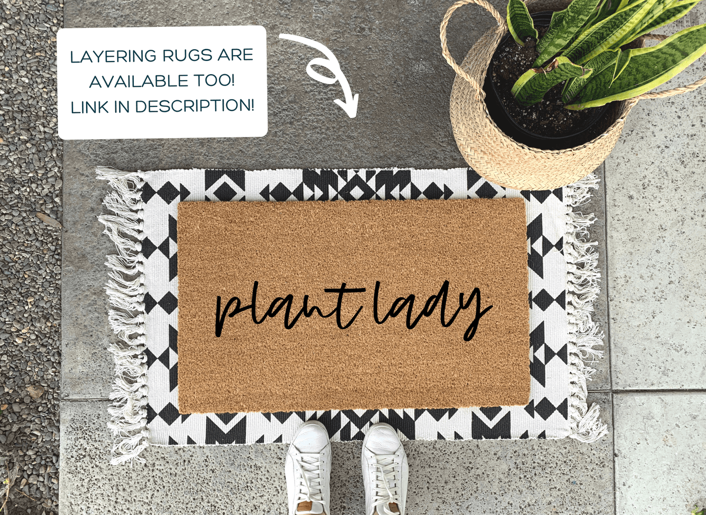 Plant Lady Doormat