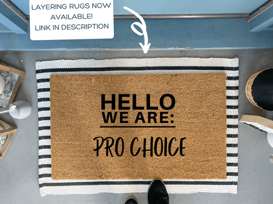 Pro-Roe Decor, Outdoor Doormat