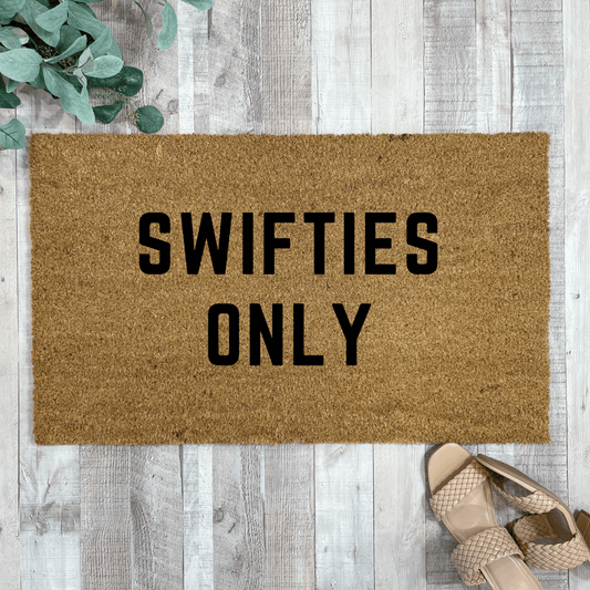 Swifties Only Funny Door Mat