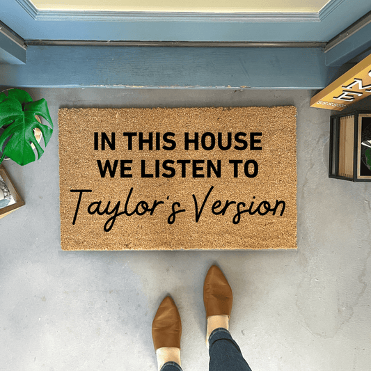 Taylor's Version Funny Doormat