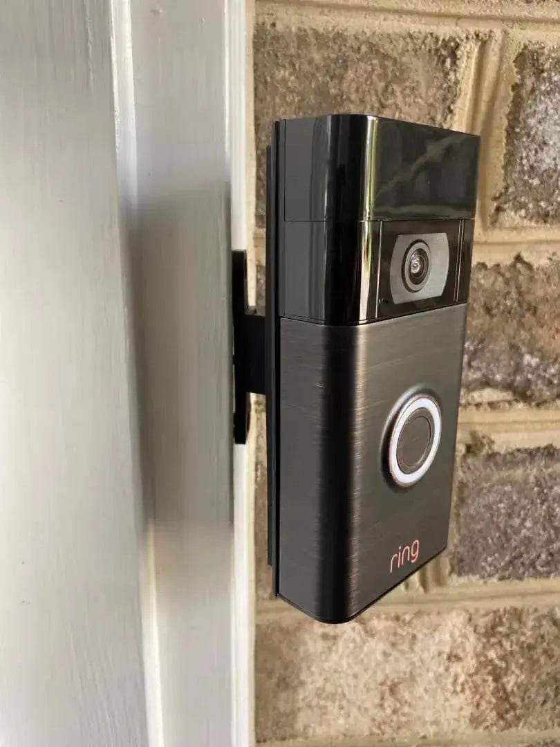 Corner Mount Angled 45 Degree 1in Fixed Trim Narrow/Slim Mount for Video Doorbells