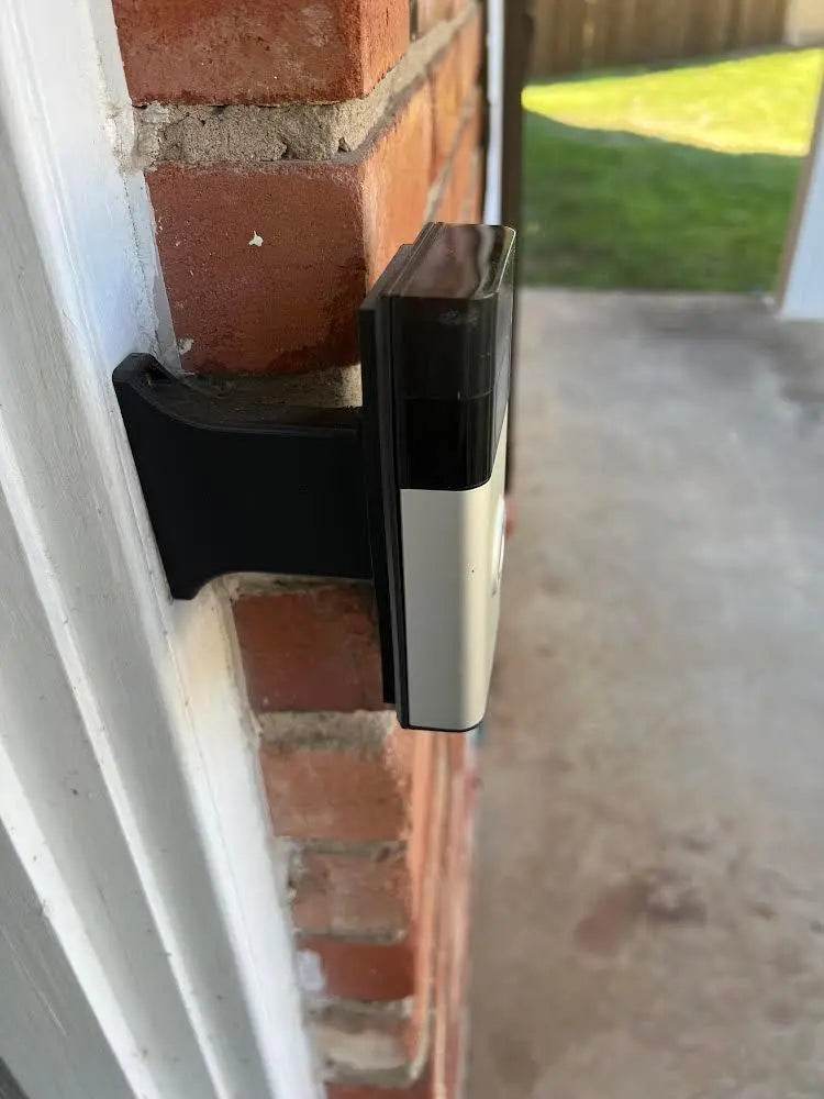 Narrow Offset Brick Extension | Eufy Single Camera Doorbells (Wired/Wireless) |Offset doorbell from Door