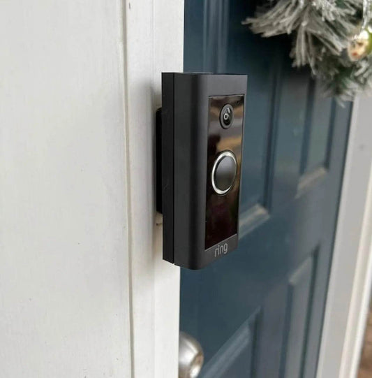 Fixed Trim Slim/Narrow Doorbell Mount for Video Doorbells and Uneven Trim