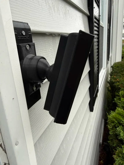 No-Drill Adjustable Vinyl Siding Mount for Video Doorbells | Universal Fit Mount